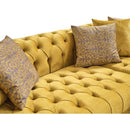 Nova Wholesale Furniture Audrey Fabric 2 pc Sectional AUDREY-MUSTARD IMAGE 4