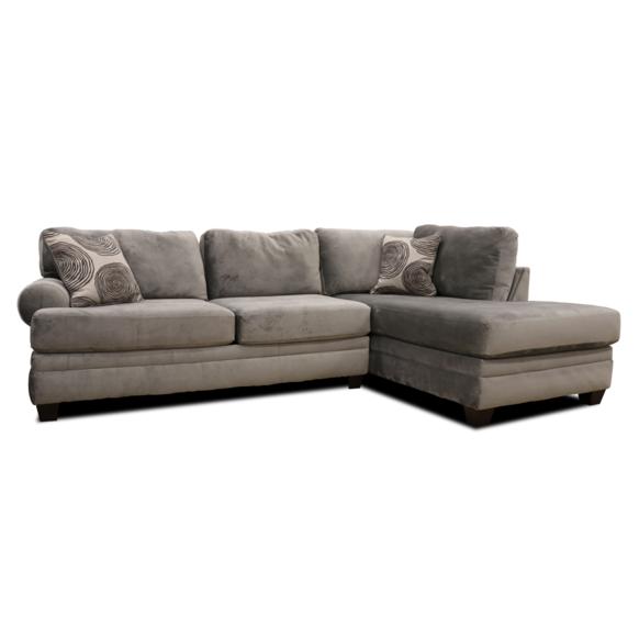 Nova Wholesale Furniture Jamba Fabric 2 pc Sectional JAMBA-MERCURY IMAGE 1