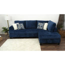 Nova Wholesale Furniture Jamba Fabric 2 pc Sectional JAMBA-NAVY IMAGE 1