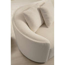 Nova Wholesale Furniture Cloe Fabric 2 pc Sectional CLOE-BOUCLE IMAGE 4