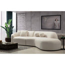 Nova Wholesale Furniture Cloe Fabric 2 pc Sectional CLOE-BOUCLE IMAGE 6