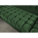 Nova Wholesale Furniture Ariana Fabric 3 pc Sectional ARIANA-GREEN IMAGE 2