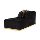 Nova Wholesale Furniture Elisha Fabric 3 pc Sectional ELISHA-BLACK IMAGE 8