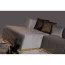 Nova Wholesale Furniture Elisha Fabric 3 pc Sectional ELISHA-GRAY IMAGE 7