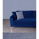 Nova Wholesale Furniture Naomi Fabric 2 pc Sectional NAOMI-BLUE IMAGE 5