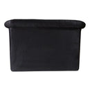 Nova Wholesale Furniture Viss Queen Upholstered Platform Bed VISS-BLACK-QUEEN IMAGE 8