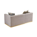 Nova Wholesale Furniture Vita Stationary Fabric Loveseat Vita Loveseat - Beige IMAGE 2