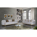 Nova Wholesale Furniture Ciara Stationary Fabric Loveseat Ciara Loveseat - Ivory IMAGE 6
