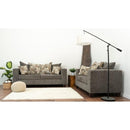 Nova Wholesale Furniture Venus Stationary Fabric Loveseat VENUS-ASH-LOVESEAT IMAGE 4