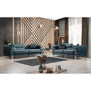 Nova Wholesale Furniture Wilton Stationary Fabric Loveseat Wilton Loveseat - Cadet Gray IMAGE 8