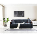 Nova Wholesale Furniture Arisa Fabric Sleeper Loveseat Arisa Sleeper Loveseat - Smoke IMAGE 2