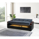 Nova Wholesale Furniture Arisa Fabric Sofabed Arisa ARISA-SMOKE Sofabed - Smoke IMAGE 2