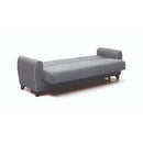 Nova Wholesale Furniture Spring Fabric Sofabed Spring Sofabed - Gray IMAGE 3