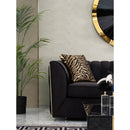 Nova Wholesale Furniture Dream Stationary Fabric Sofa Dream Sofa - Black IMAGE 4