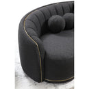 Nova Wholesale Furniture Linda Stationary Fabric Sofa Linda Sofa - Charcoal IMAGE 2