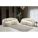 Nova Wholesale Furniture Linda Stationary Fabric Sofa Linda Sofa - Ivory IMAGE 6