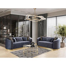 Nova Wholesale Furniture Aster Stationary Fabric Sofa Aster Sofa - Charcoal IMAGE 8