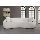 Nova Wholesale Furniture Bonita Stationary Fabric Sofa Bonita Sofa - Ivory IMAGE 10