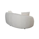 Nova Wholesale Furniture Bonita Stationary Fabric Sofa Bonita Sofa - Ivory IMAGE 5