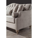 Nova Wholesale Furniture Lotus Stationary Fabric Sofa Lotus Sofa - Gray IMAGE 5