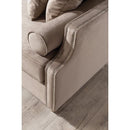 Nova Wholesale Furniture Lotus Stationary Fabric Sofa Lotus Sofa - Mocha IMAGE 4