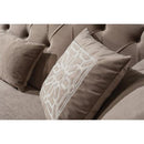 Nova Wholesale Furniture Lotus Stationary Fabric Sofa Lotus Sofa - Mocha IMAGE 7