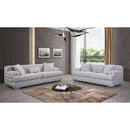 Nova Wholesale Furniture Shannon Stationary Fabric Sofa Shannon Sofa - White IMAGE 3