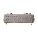 Nova Wholesale Furniture Ciara Stationary Fabric Sofa Ciara Sofa - Mocha IMAGE 2