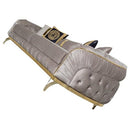 Nova Wholesale Furniture Ciara Stationary Fabric Sofa Ciara Sofa - Mocha IMAGE 5