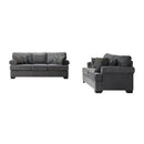 Nova Wholesale Furniture Melstone Stationary Fabric Sofa Melstone Sofa - Charcoal IMAGE 5