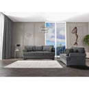 Nova Wholesale Furniture Melstone Stationary Fabric Sofa Melstone Sofa - Charcoal IMAGE 7