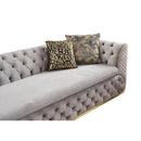Nova Wholesale Furniture Vita Stationary Fabric Sofa Vita Sofa - Beige IMAGE 3
