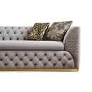 Nova Wholesale Furniture Vita Stationary Fabric Sofa Vita Sofa - Beige IMAGE 4