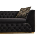 Nova Wholesale Furniture Vita Stationary Fabric Sofa Vita Sofa - Black IMAGE 7