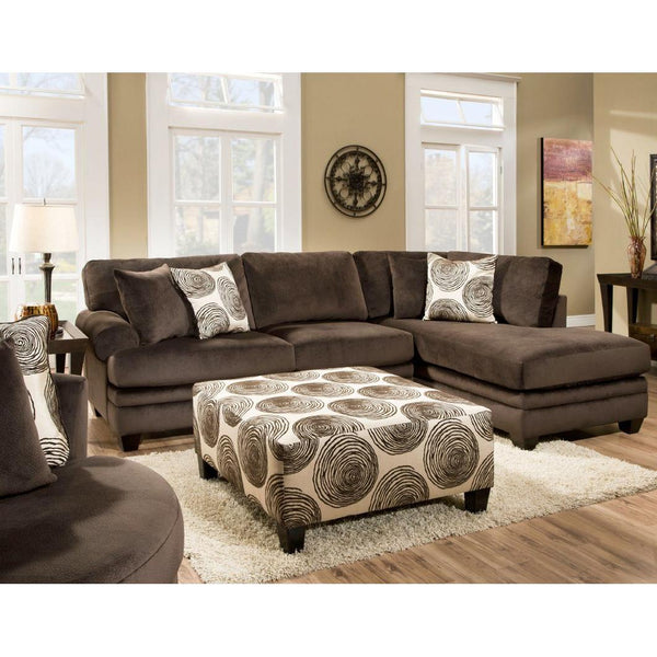 Happy Homes Albany Fabric 2 pc Sectional 8642 IMAGE 1