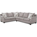 Happy Homes 2 pc Sectional 1190 Grey Sectional IMAGE 1