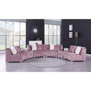 New Era Innovations Dolce Fabric 6 pc Sectional Dolce S5000 Sectional - Pink IMAGE 2