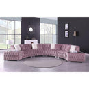 New Era Innovations Dolce Fabric 6 pc Sectional Dolce S5000 Sectional - Pink IMAGE 3