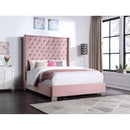 Happy Homes Queen Upholstered Platform Bed HH321 6FT Queen Diamond Bed IMAGE 1