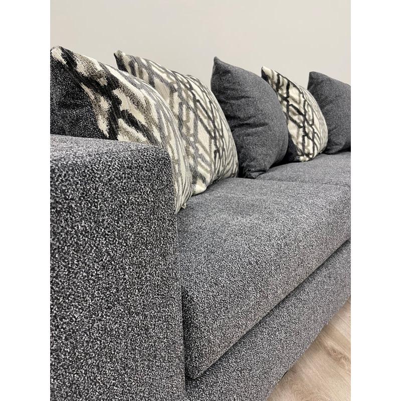 Happy Homes Stationary Fabric Sofa 110-Steel Sofa IMAGE 2