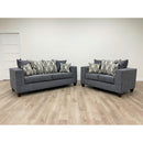 Happy Homes Stationary Fabric Sofa 110-Steel Sofa IMAGE 3