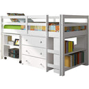 Happy Homes 760-TW Twin XL Loft Bed - White IMAGE 1