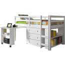 Happy Homes 760-TW Twin XL Loft Bed - White IMAGE 2
