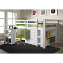 Happy Homes 760-TW Twin XL Loft Bed - White IMAGE 3