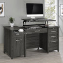 Coaster Furniture Dylan 801576 Lift Top Office Desk - Weathered Grey IMAGE 10