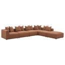 Coaster Furniture Jennifer Fabric 6 pc Sectional 551591-SET IMAGE 1