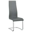  Coaster Furniture Montclair 100515GRY Upholstered Dining Side Chair - Grey IMAGE 1