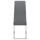  Coaster Furniture Montclair 100515GRY Upholstered Dining Side Chair - Grey IMAGE 7