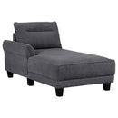 Coaster Furniture Caspian Fabric Sectional 509540 IMAGE 2