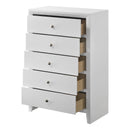  Crown Mark Evan B4710-4 Chest - White IMAGE 3
